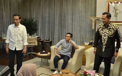 Agus Yudhoyono Bertemu Jokowi untuk Jaga Suhu Kamar