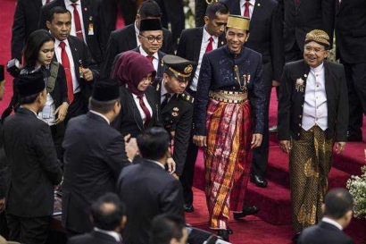 Ketika Badan Kurus Jokowi Jadi Sorotan di Sidang Tahunan MPR