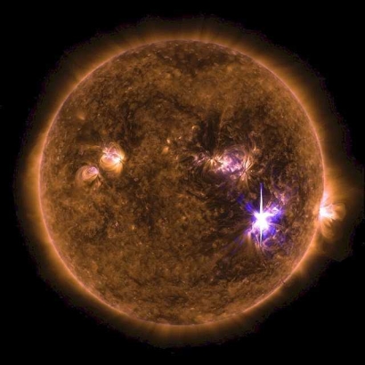 Perhatian! Solar Flare Akan Sampai ke Bumi Hari Ini