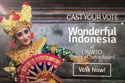 Tinggal 3 Hari, Vote Indonesia dalam Event UNWTO 2017!