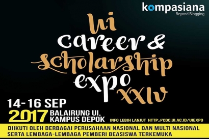 Raih Kesempatan Kerja Sesuai Minat dan Bakat di UI Career & Scholarship Expo XXIV 2017!