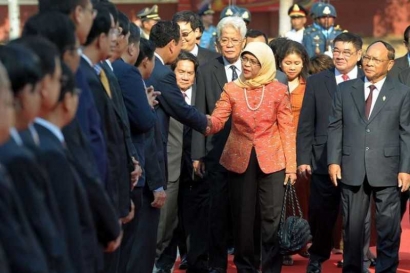 Dr Hj Halimah Yacob Wanita Mulia Presiden Pertama Singapura