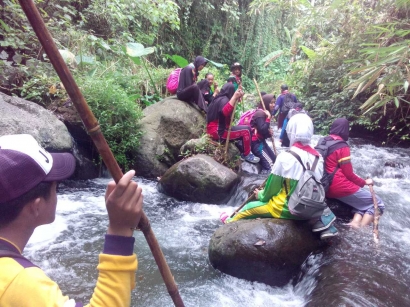 Rekruitmen, UKM Pramuka STIKES Banyuwangi 'Kembali ke Alam'