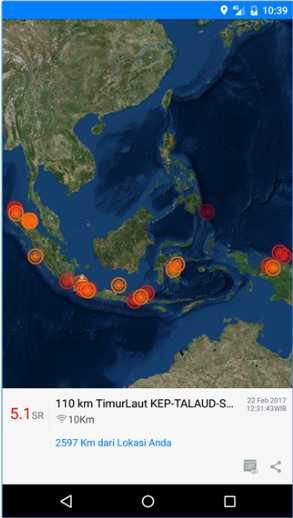 Magma Indonesia, Aplikasi Mobile Kebencanaan Pertama di Dunia