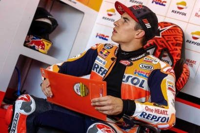 Marquez Juara MotoGP Aragon, Rossi "Comeback" dan Finis Kelima