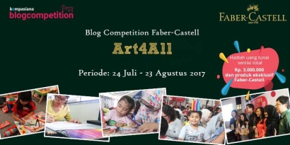 Inilah Pemenang Blog Competition Art4All Faber-Castell, Apakah Anda Salah Satunya?