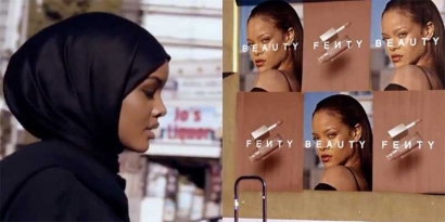 Model Muslimah yang Bekerja dengan Rihanna