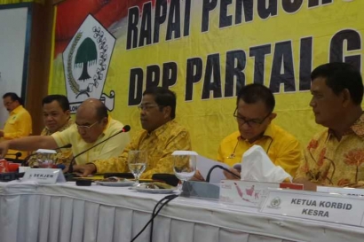 Usai Pimpin Rapat Pleno Golkar, Setya Novanto "Menghilang"