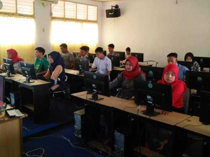 Paket C Pun Kini UNBK, Panitia Pinjam Lab Komputer MA Muhammadiyah Bantaeng
