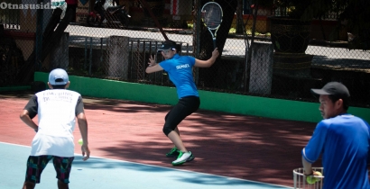 Naik Target Emas Tenis Lahat di Porprov Sumatera Selatan 2017