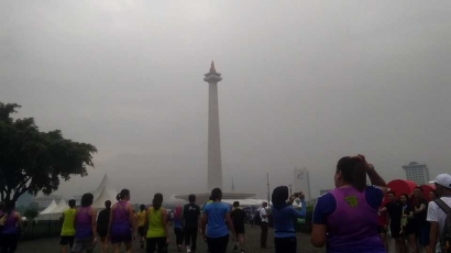 Keseruan "Event" Mandiri Jakarta Marathon 2017
