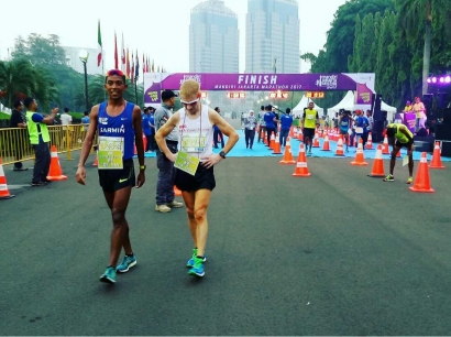 Warna-warni Mandiri Jakarta Marathon 2017