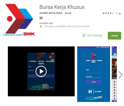Panduan Aplikasi Bursa Kerja Khusus (BKK) Online untuk Alumni SMK