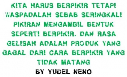 Kata-kata Mutiara Yudel Neno