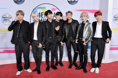 Tampil di American Music Awards, BTS : "ARMY You Made All of This Possible"