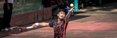 Lahat dan Muba Berebut Emas di Cabang Tenis Beregu Putra Porprov Sumsel 2017