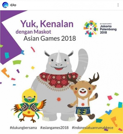 Sepucuk Surat untuk Anak Bangsa, Bangga dan Optimislah di Asian Games 2018