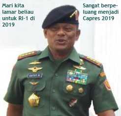 Mengejutkan Penggantian Panglima TNI Gatot Nurmantyo