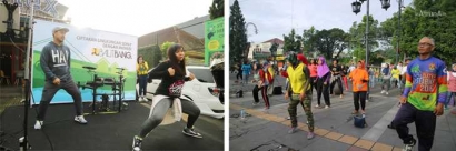 Lebih Mengenal Balitbang PU Sambil Ber-Zumba Ria di CFD Dago Bandung