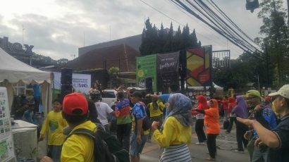 Serunya Terlibat dalam Kampanye Program Balitbang PUPR di CFD Bandung