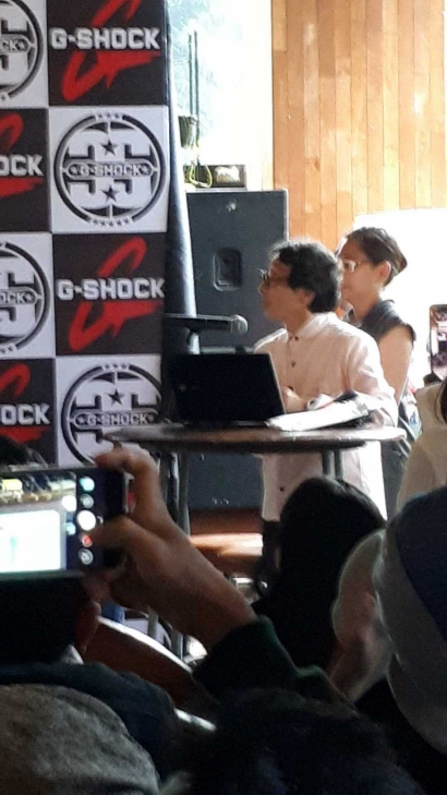 G-Shock, Karya "Never Give Up" dan Kehidupanku