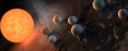 Keunikan Sistem Ekstrasurya TRAPPIST-1 dan Masa Depan Penelitian Eksoplanet Manusia