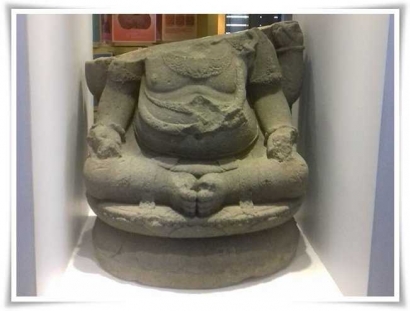 Arca dan Prasasti Kuno Sengaja Dipotong di Museum Mpu Purwa