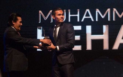 Rezaldi Hehanusa, Pemain Muda Terbaik Liga I Tahun 2017