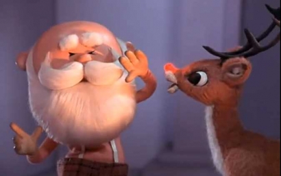 Santa Claus Panik dan Rudolf si Rusa Terbang