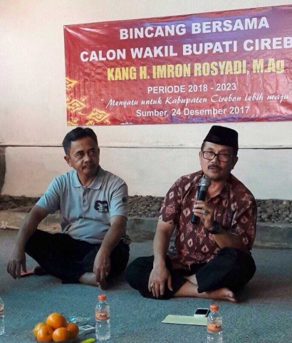 Belajar Agama Dari Calon Wakil Bupati KH. Imron Rosadi, M. Ag (Kepala Kemenag Kab.Cirebon)