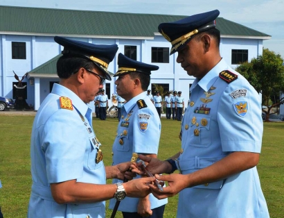 Dankodiklatau Lantik Kolonel Pnb Esron SB. Sinaga, S.E, M.A. Komandan Sekkau Baru