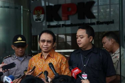 Kasus E-KTP, KPK Periksa Mantan Ketua DPR Marzuki Alie