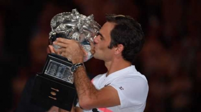 Federer, Petenis Rendah Hati yang Juarai 20 Grand Slam
