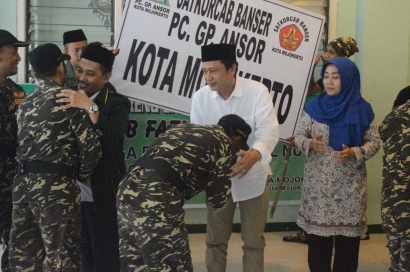 Ketua PC GP ANSOR Kota Mojokerto Angkat Bicara tentang Andi Soebjakto-Ria Suryani (ASRI)