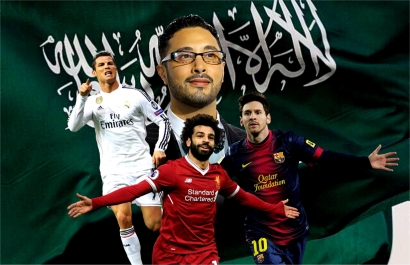 "When The Arabian Learning Soccer"
