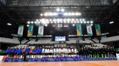 Pencapaian Tim Voli Indonesia pada Uji Coba Asian Games 2018