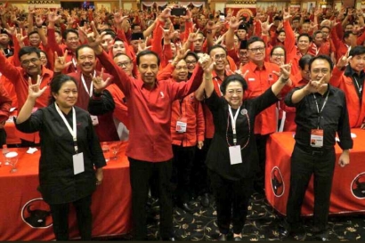 Blunder, PDIP Umumkan Dukung Jokowi Capres 2019