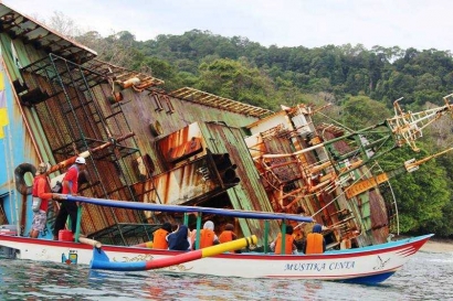 Bangkai Kapal, Obyek Wisata Baru Pangandaran