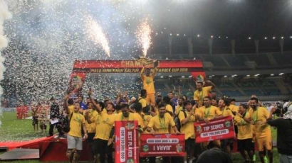 Sriwijaya FC Raih Juara, Beto Top Skor, Konate jadi Pemain Terbaiknya