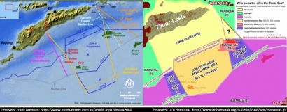 Laut Timor - Wilayah RI dalam koloni Australia & Timor Leste?