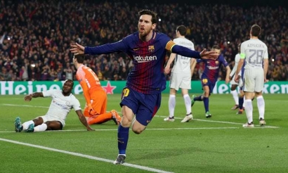 Messi Membunuh Chelsea di Nou Camp