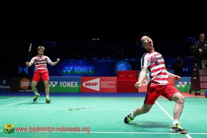 Duel Maut Indonesia vs Denmark, Kevin dan Gideon Juara All England Lagi!