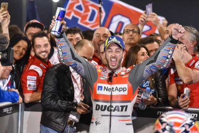 Andrea Dovizioso Juarai Seri Pembuka MotoGP Musim 2018