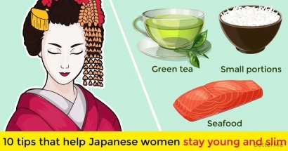 10 Alasan Perempuan Jepang Terlihat "Langsing dan Muda"