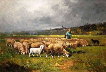 Cerpen | Lukisan Lelaki yang Mempersembahkan Domba
