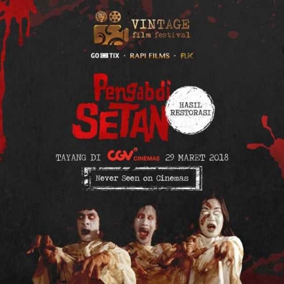 Menikmati Visual "Pengabdi Setan" Hasil Restorasi dalam Gelaran Vintage Film Festival