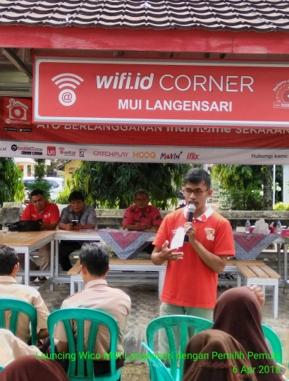 Peluncuran Wico Langensari Dihadiri Pemilih Pemula Seluruh Kecamatan Langensari