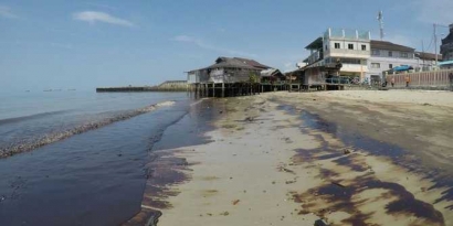 Dampak Tumpahan Minyak di Teluk Balikpapan