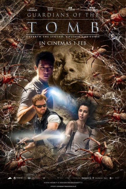Kenalan dengan Laba-laba Funnel Web di Film "Guardians of The Tomb"