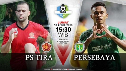 PS Tira Mati Rasa Digilas Persebaya Surabaya